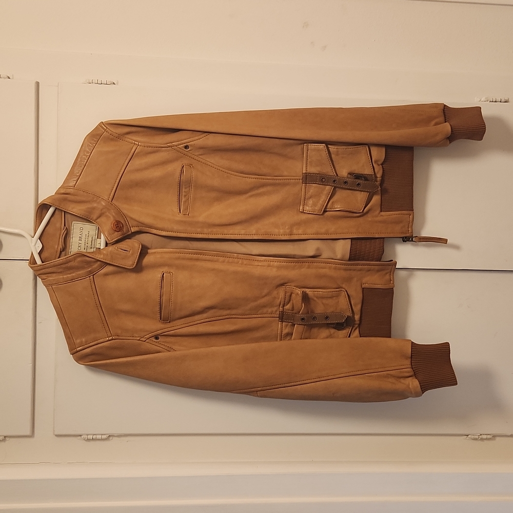 Lucky Brand Lamb Leather Jacket